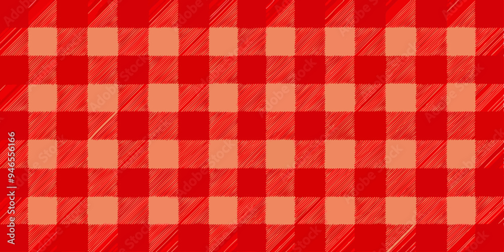 Gingham plaid seamless pattern