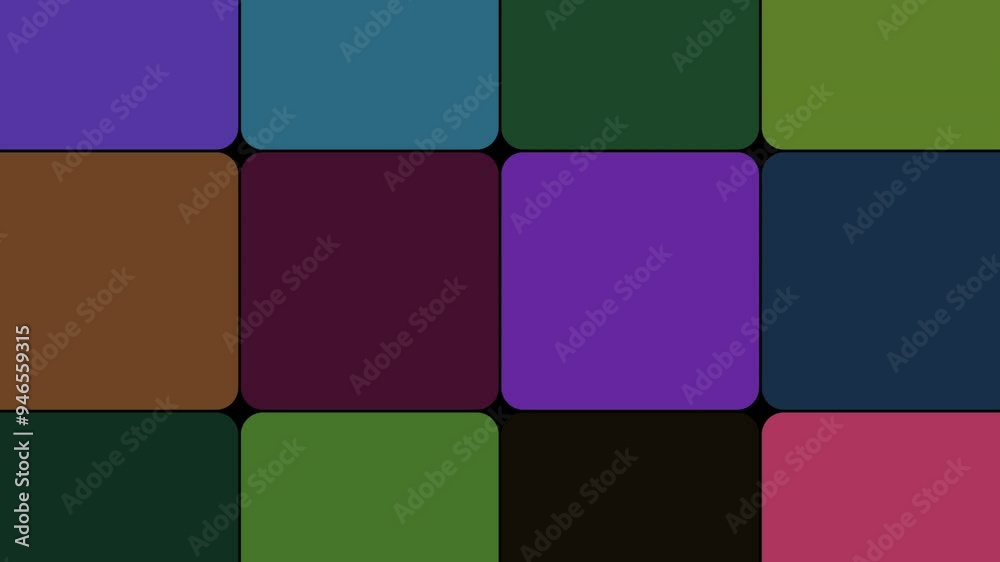 Flashing Squares Vivid Colors 6 Flashing Squares Vivid Colors 6