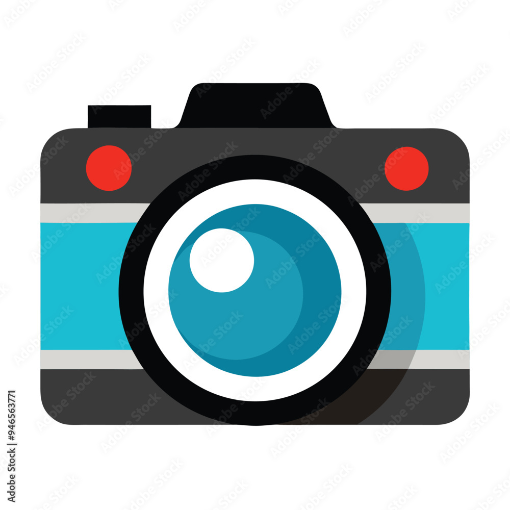 Minimalistic Camera Vector Icon png isolated on white background Minimalistic Camera Vector Icon png isolated on white background