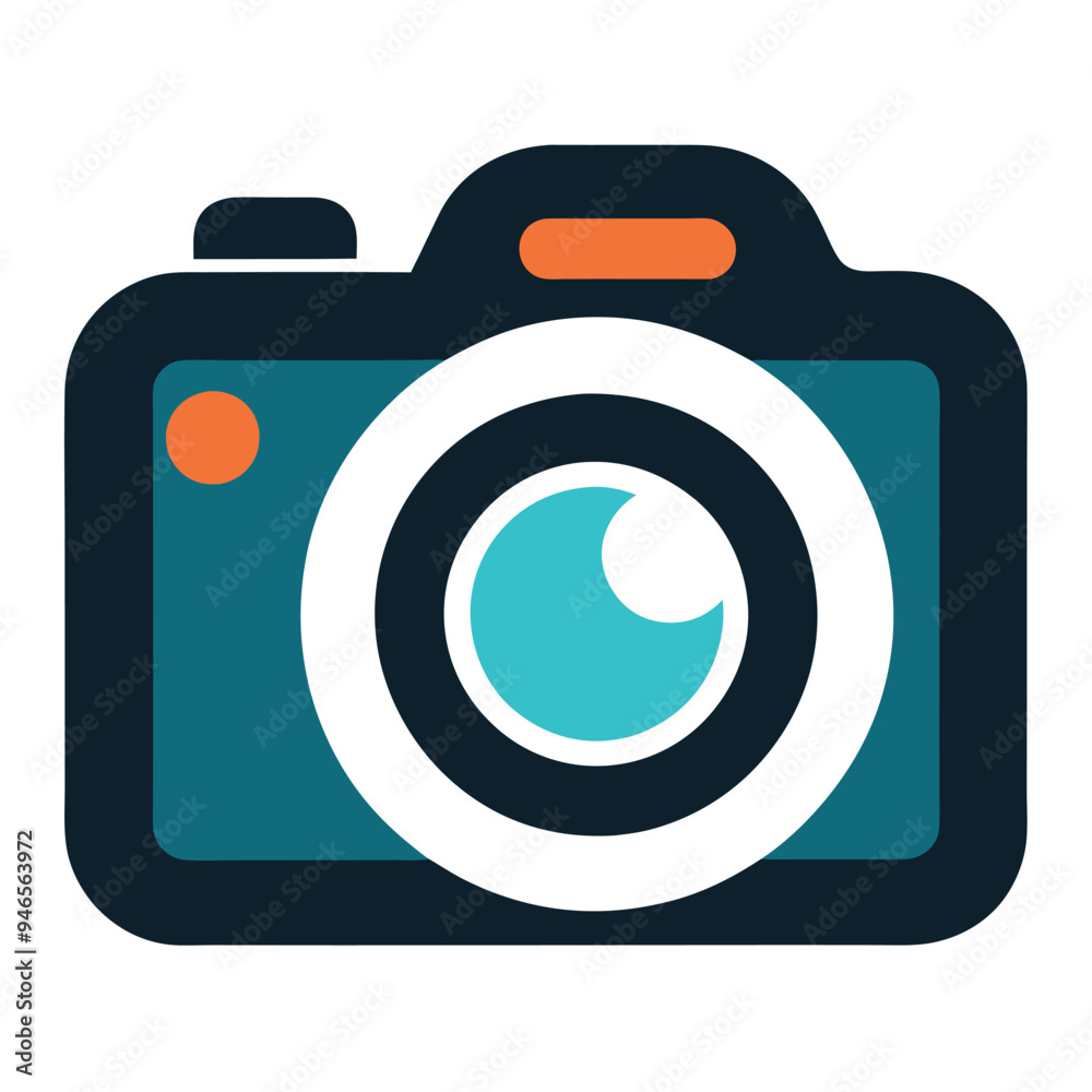 Minimalistic Camera Vector Icon png isolated on white background Minimalistic Camera Vector Icon png isolated on white background