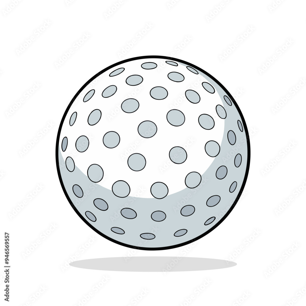 Golf ball icon. Sport and game symbol. Competition concept. Vector illustration Golf ball icon. Sport and game symbol. Competition concept. Vector illustration