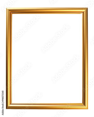 Obraz na płótnie Gold photo frame
w salonie