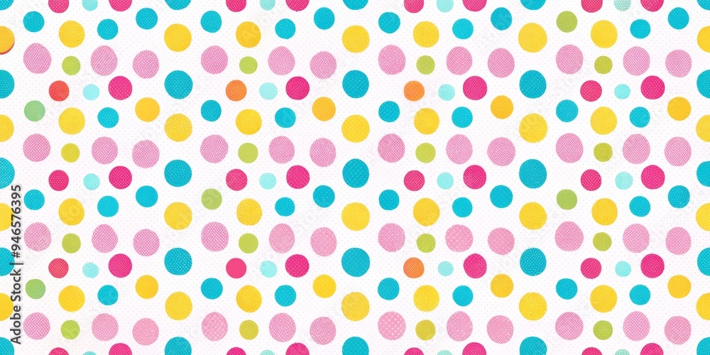 Colorful Dot Pattern Seamless Texture, Polka Dot, Pattern ,Background Colorful Dot Pattern Seamless Texture, Polka Dot, Pattern ,Background