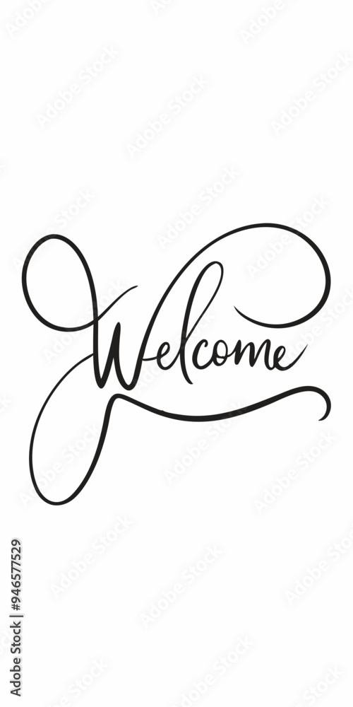 A simple yet elegant welcome sign, perfect for adding a touch of charm to your home or business. This classic design is versatile and can be used for a variety of occasions. A simple yet elegant welcome sign, perfect for adding a touch of charm to your home or business. This classic design is versatile and can be used for a variety of occasions.