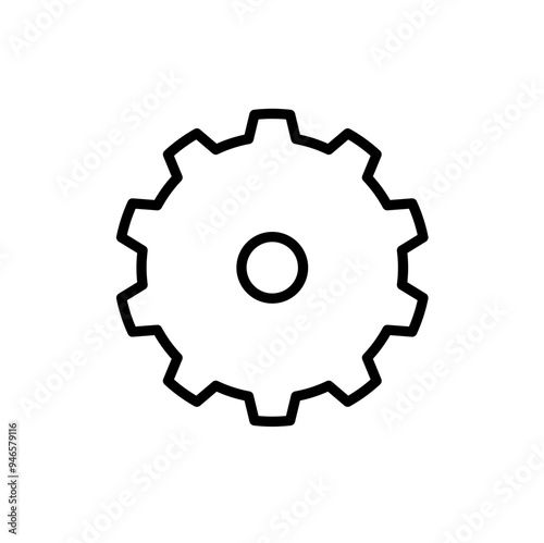 Gear icon set
