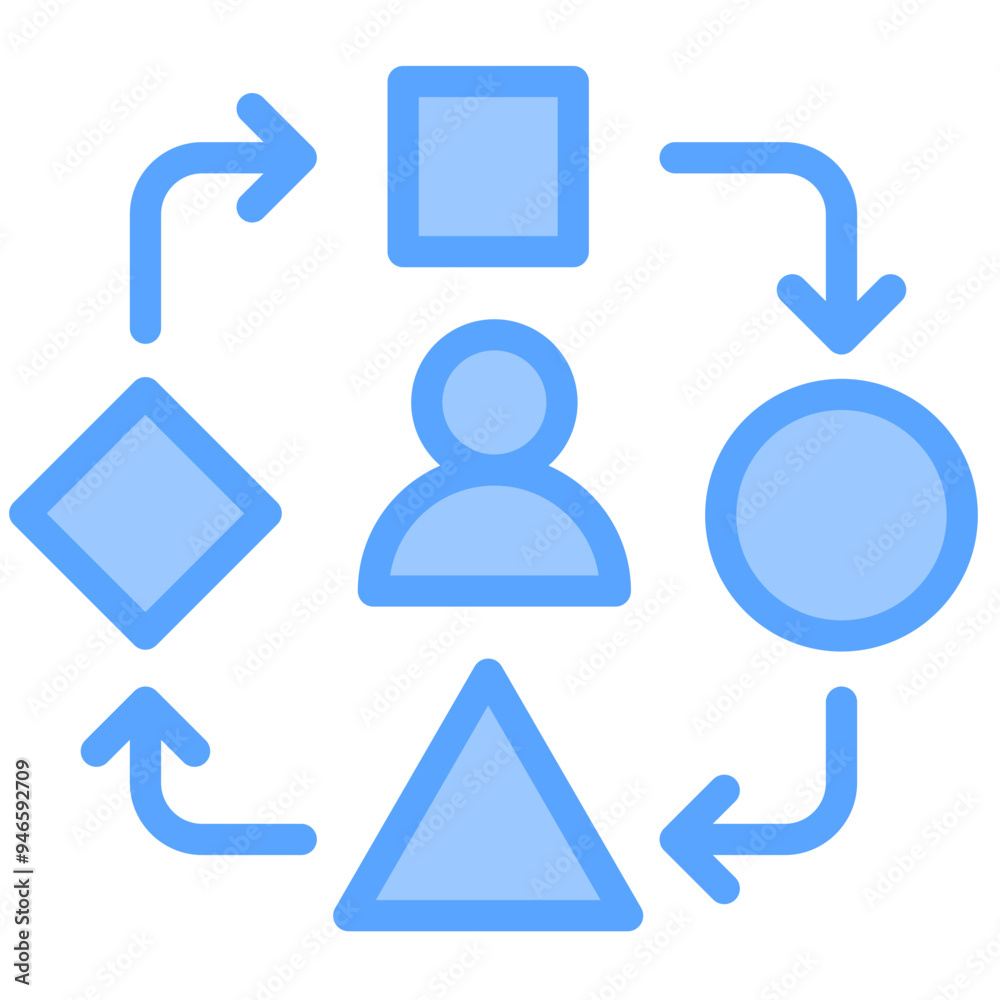 Obraz premium Adaptation Icon