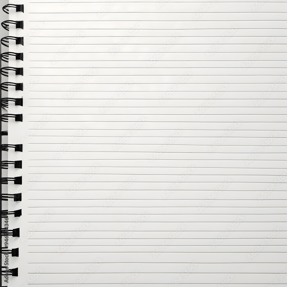 Ruled page texture. Empty lined notepad sheet for office documents, school notes, and educational use, ideal for diaries and memos. Ruled page texture. Empty lined notepad sheet for office documents, school notes, and educational use, ideal for diaries and memos.