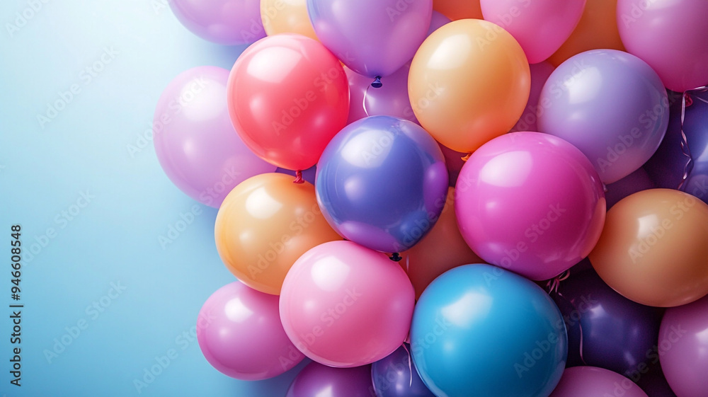 colorful balloons background colorful balloons background