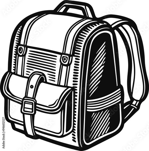 illustration of a bag