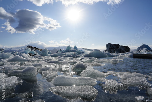 Obraz na płótnie Jökulsárlón Glacier w salonie