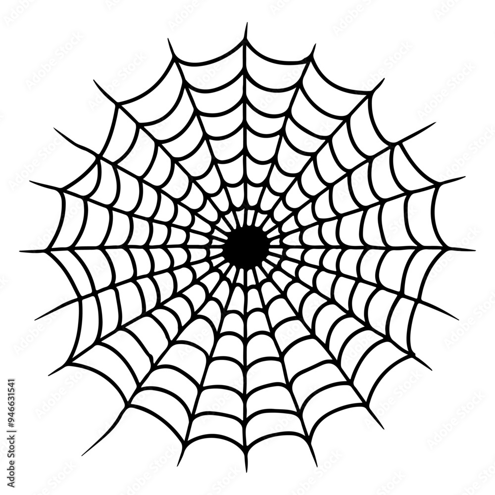 Spider Web Line Icon Spider Web Line Icon