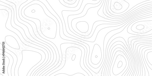 Abstract wave paper curved reliefs background .gradient multicolor wave curve lines banner background design .topographic contours map background .Vector geographic contour map.