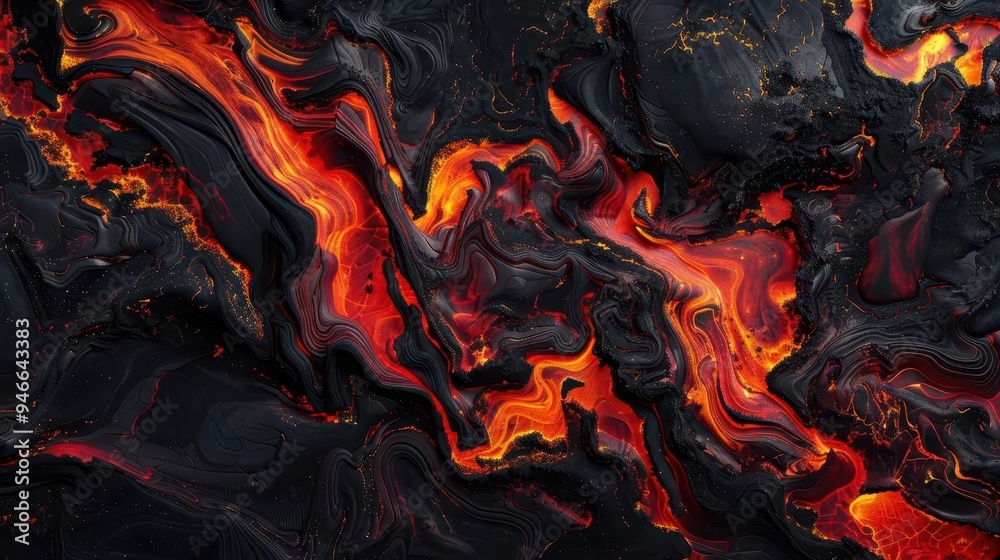 molten lava texture background fiery red and black volcanic rock pattern abstract digital art molten lava texture background fiery red and black volcanic rock pattern abstract digital art
