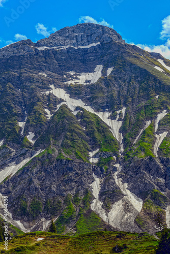 Die Mohnenfluh, Berg im Lechquellengebirge, Vorarlberg (Österreich) photo