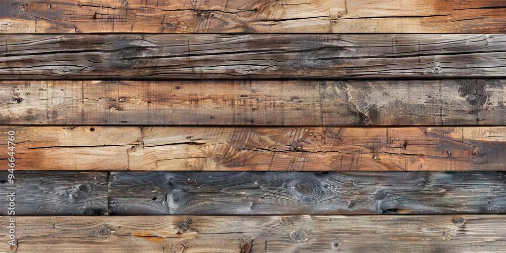 Natural Wood Grain: A close-up of weathered wooden boards, showcasing the intricate texture and coloration. Natural Wood Grain: A close-up of weathered wooden boards, showcasing the intricate texture and coloration.