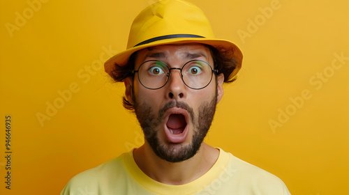 Man Cheering For His Favorite Soccer Team Man photo