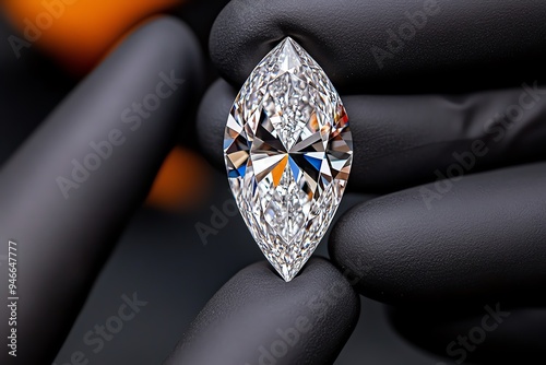 Diamond as an investment, captured in a photo that symbolizes its value, rarity, and preciousness photo