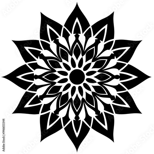 mandala design vector illustration