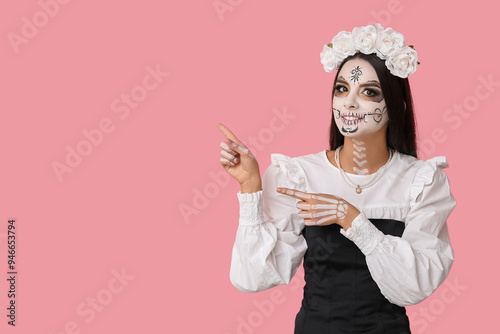 Beautiful young woman dress...