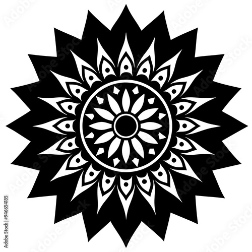 mandala design vector illustration