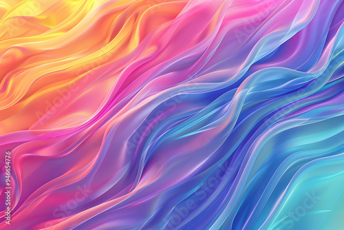 abstract background with waves