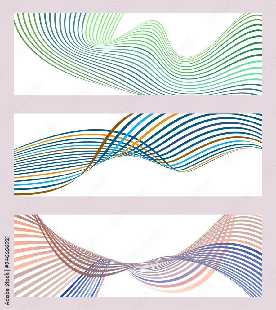 set of abstract backgrounds set of abstract backgrounds