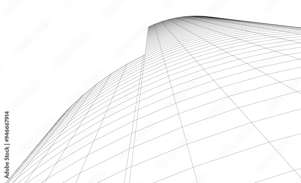 Abstract architecture background vector illustration Abstract architecture background vector illustration