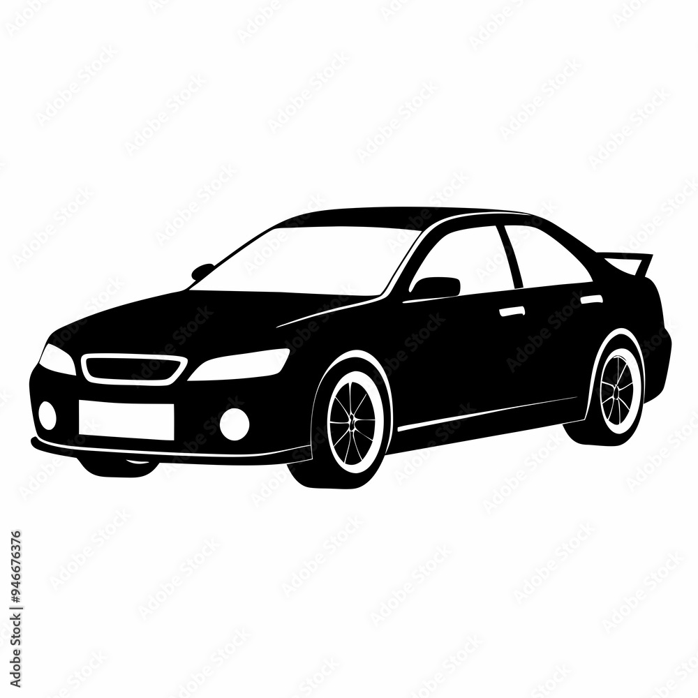 Car Black Silhouette Car Black Silhouette