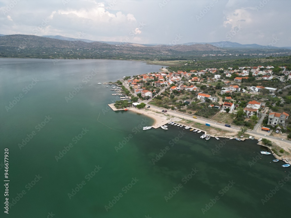Fototapeta premium Beautiful Croatian coast of the Adriatic Sea