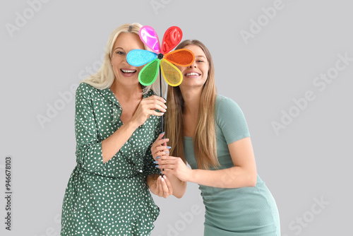 Mature woman and her daught...