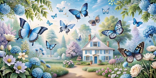 A Whimsical Cottage Surroun...