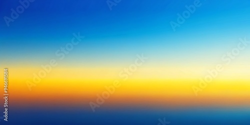 Abstract Digital Sunset with Horizontal Lines, Digital Art, Abstract Background, Gradient