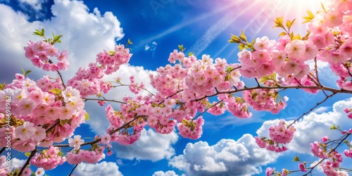 Cherry Blossom Branches Rea...