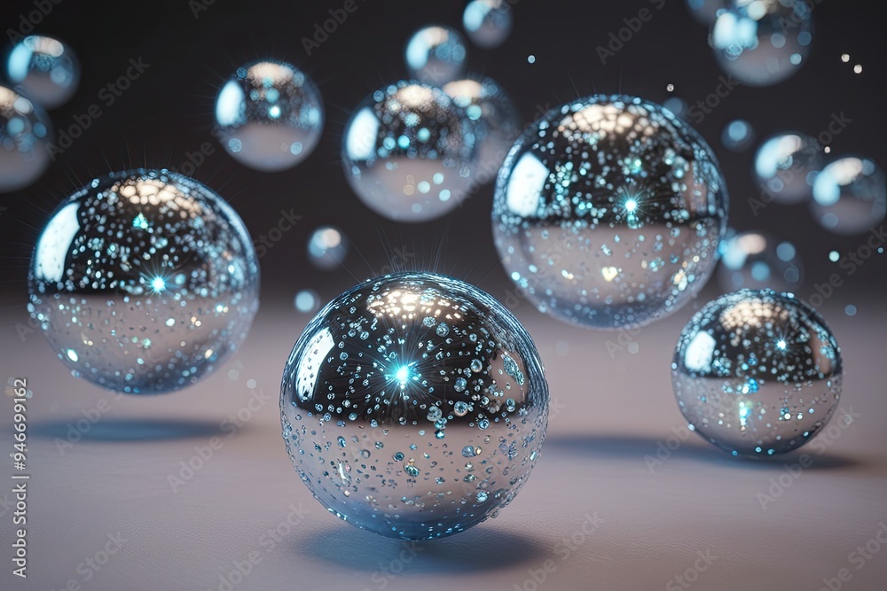 Glimmering Ions with Shimmering Clarity and Radiance in 3D Simulation