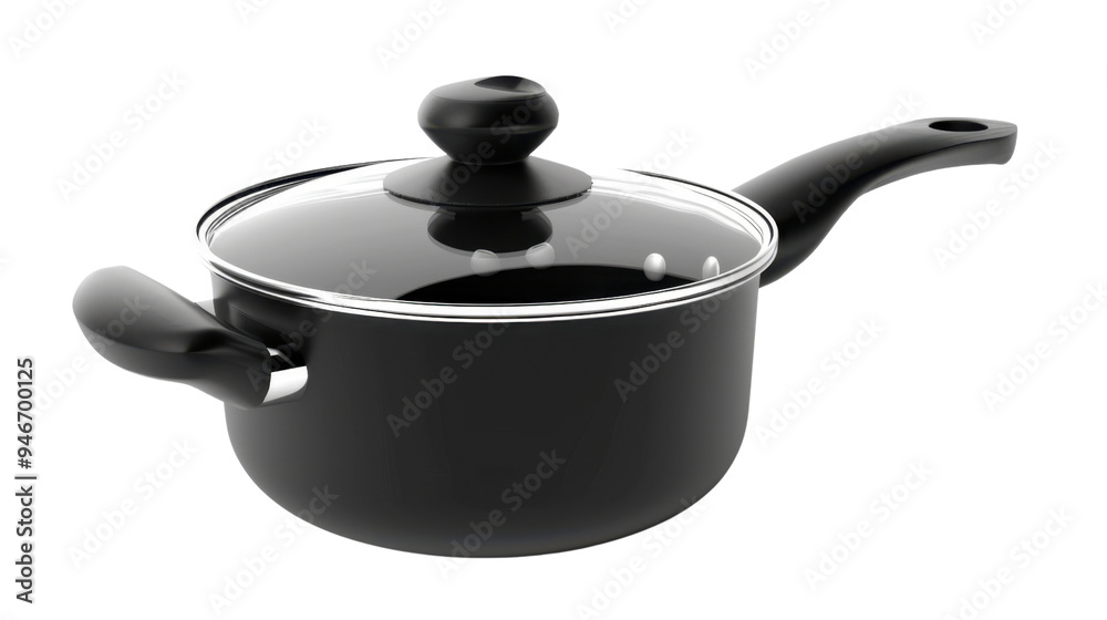 Iron black pot pan isolated on white background Iron black pot pan isolated on white background