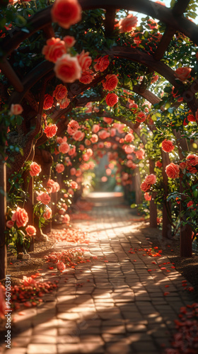 Rose Garden Landscape