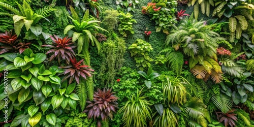 Green Wall Lush Greenery Co...