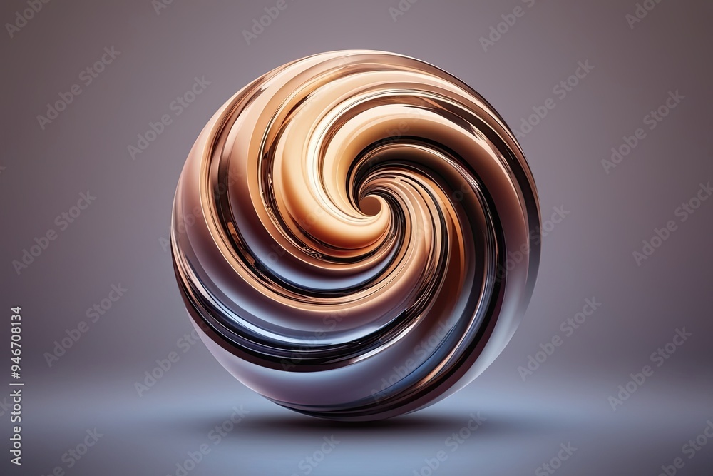 Futuristic Swirling Sphere Artwork with Sophisticated Gradient Background Futuristic Swirling Sphere Artwork with Sophisticated Gradient Background