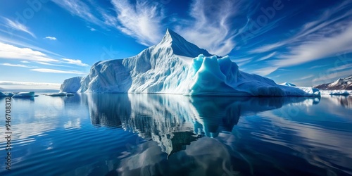 Iceberg Reflection in a Cal...