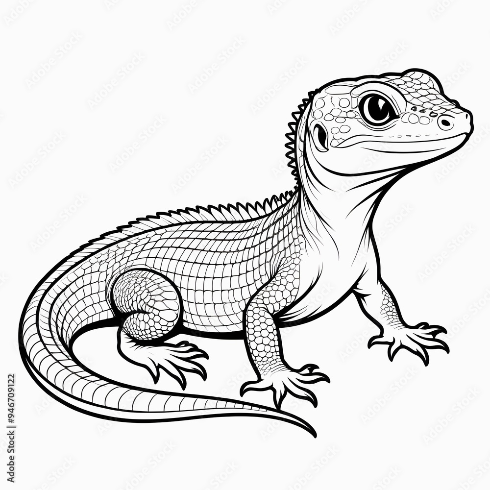 illustration of a lizard illustration of a lizard