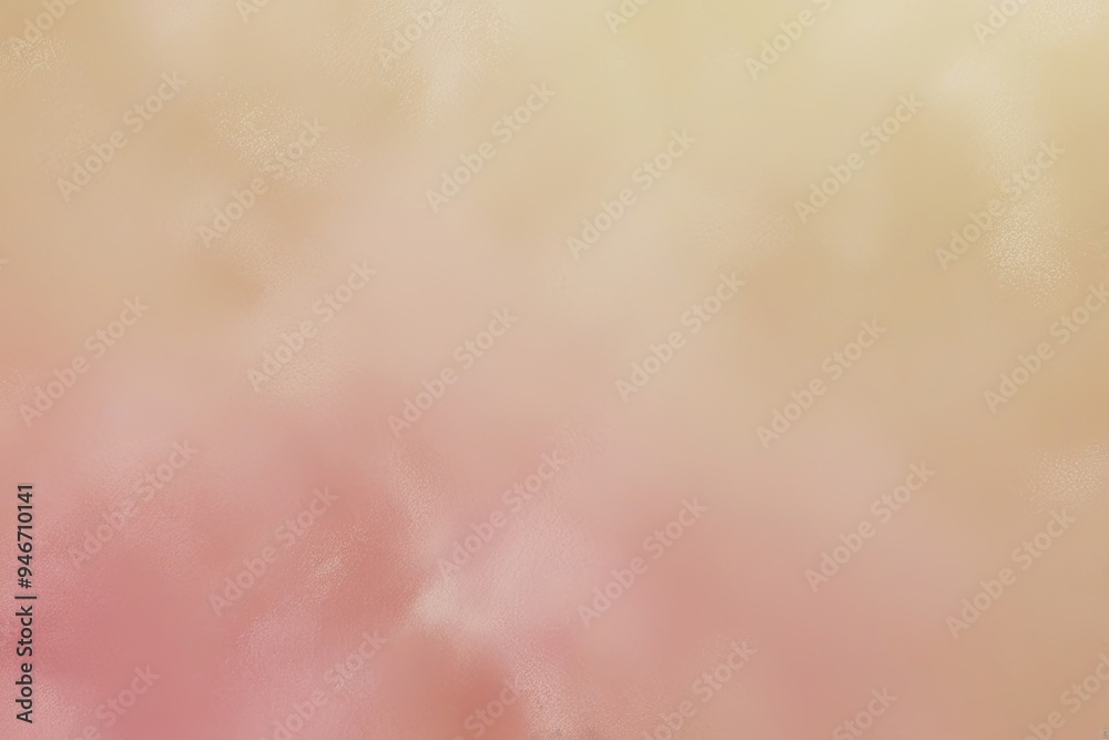 Fototapeta premium Soft Pastel Beige Rosy Gradient Background with Subtle Texture