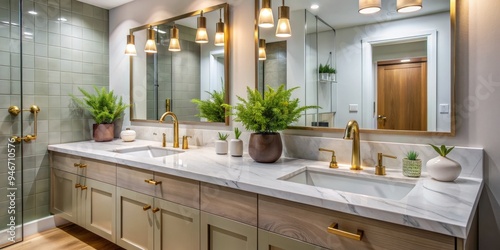 Modern Bathroom Vanity with...