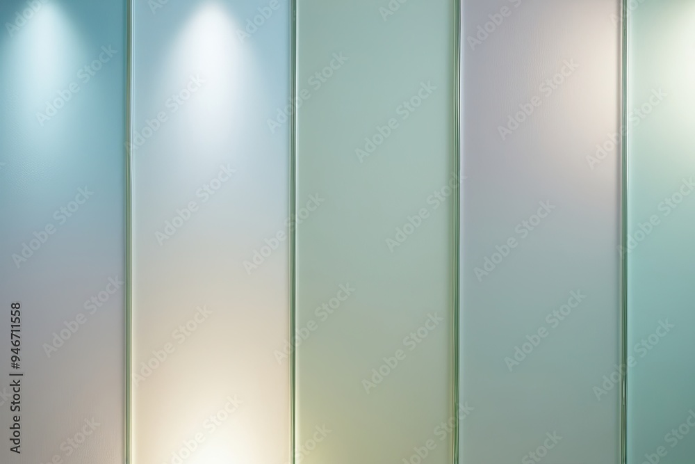 Serene Ambient Wallpaper with Shaded Glass Finish and Pastel Gradient Hues for Calming Atmosphere Serene Ambient Wallpaper with Shaded Glass Finish and Pastel Gradient Hues for Calming Atmosphere
