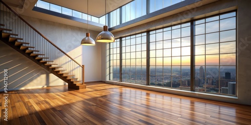 Modern Penthouse Living wit...