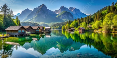 Mountain Cabin Reflections ...