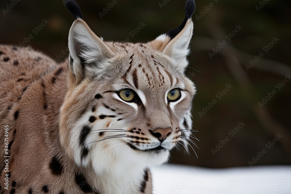 Stunning Lynx Fur Texture and Structure Close-Up Exploration Stunning Lynx Fur Texture and Structure Close-Up Exploration