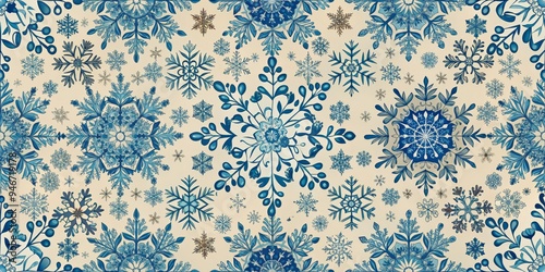 Snowflake Symphony Intricat...