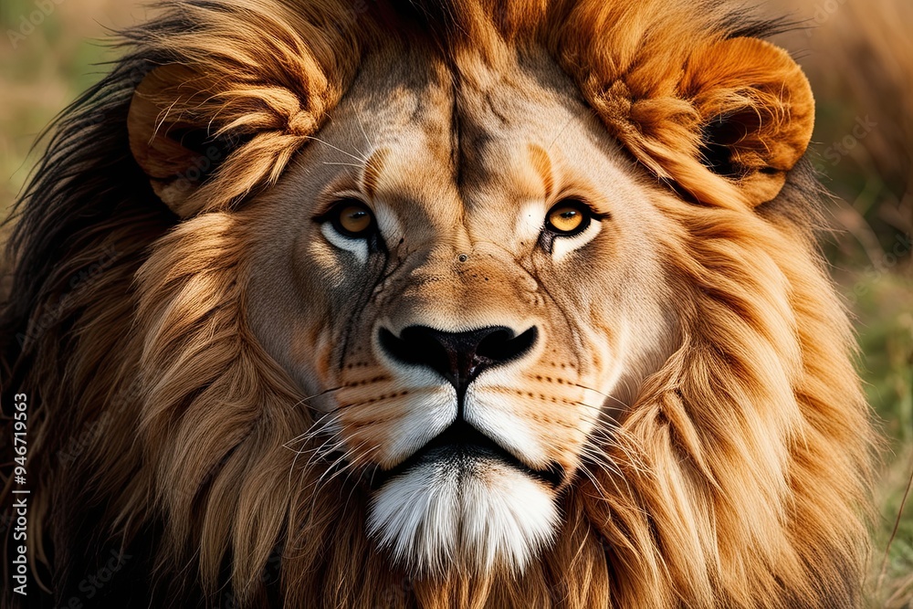 Majestic Lion Mane Texture Featuring Fluffy Strands and Organic Patterns Majestic Lion Mane Texture Featuring Fluffy Strands and Organic Patterns