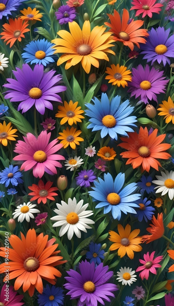 3d wallpaper An abstract floral background 3d wallpaper An abstract floral background