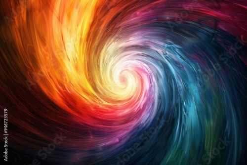 A dreamy, abstract swirl of colors blending into each other